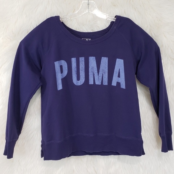 PUMA Crop Dri-Fit Sweatshirt - Picture 1 of 8